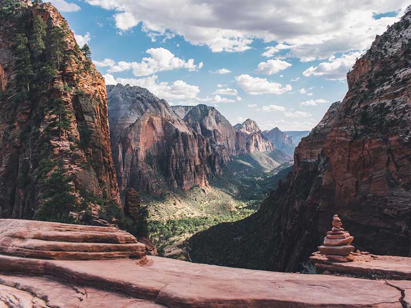 Angels Landing at Zion National Park
