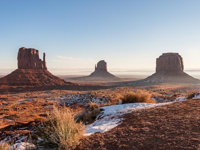 Buttes at Monument Valley