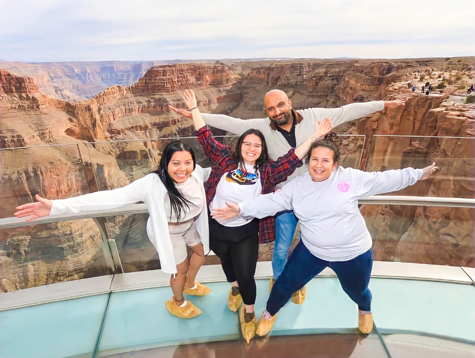 Grand Canyon West, Hoover Dam, and Seven Magic Mountains Tour