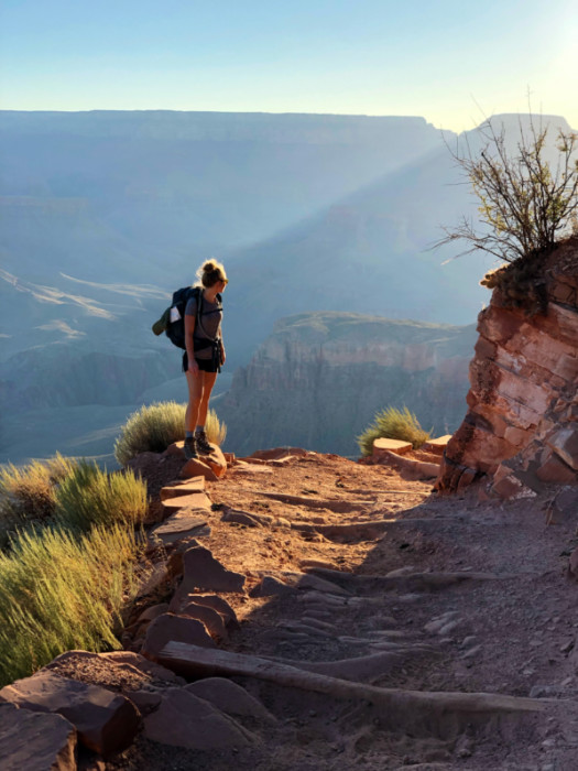 Hiking at the Grand Canyon