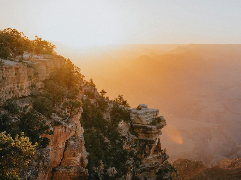 Sunset at Yaki Point Grand Canyon