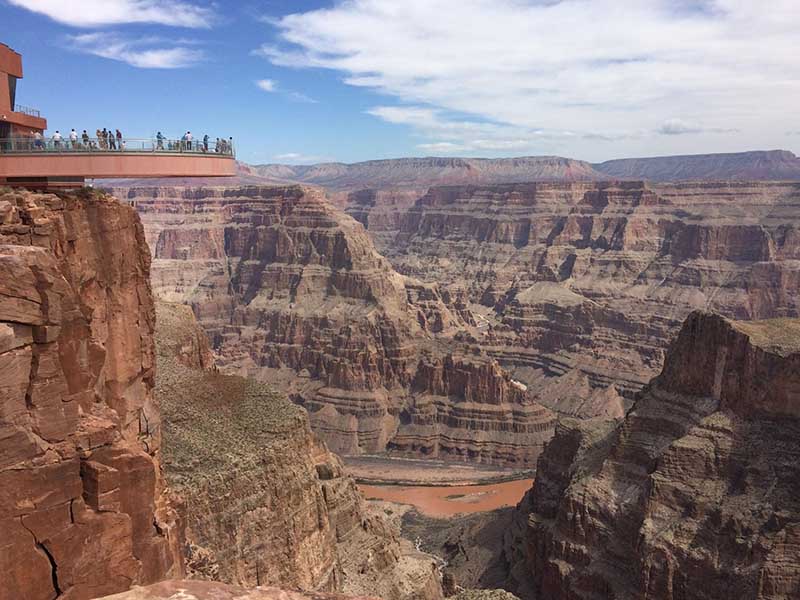 View of Grand Canyon Skywalk