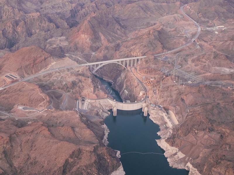 View of Hoover Dam