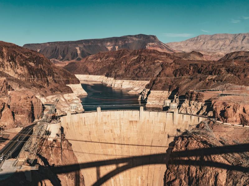 View of Hoover Dam