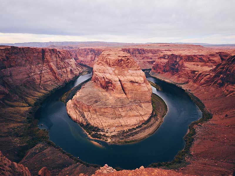 View of Horseshoe Bend