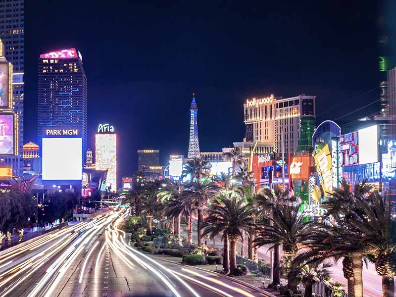 View of Las Vegas Strip