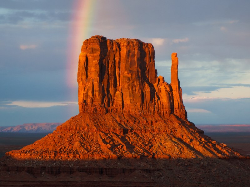 West Mitten Butte at Monument Valley