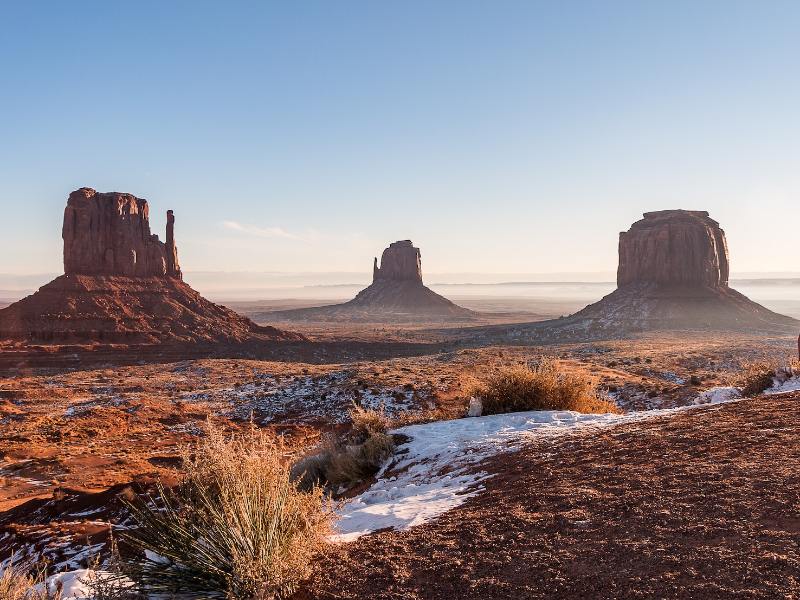 View of Monument Valley