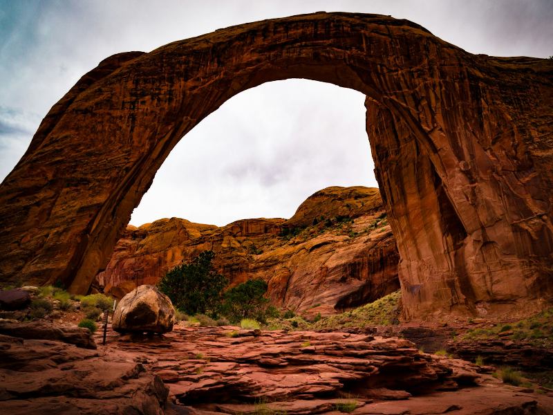 View of Rainbow Bridge National Monument