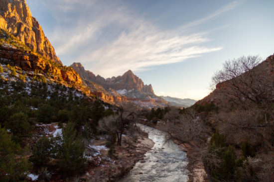 Virgin River Zion National Park