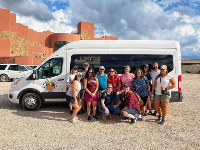 Ride with style on our small group tours! 🚐

With a maximum of 14 people, enjoy a personalized and intimate experience exploring the stunning landscapes of the Southwest. Say goodbye to crowded buses and hello to a unique adventure.

#SmallGroupTours #TravelInStyle #SouthwestAdventures #PersonalizedExperience #MaxTourVegas