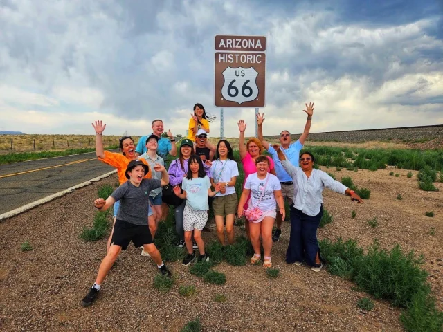 🛣️✨ Step back in time and explore the iconic Route 66 locations on our tours through the American Southwest!

Discover the charm and history of "The Mother Road" as we journey through nostalgic landmarks and breathtaking landscapes. 🌵📸

#Route66 #SouthwestTours #MaxTourVegas